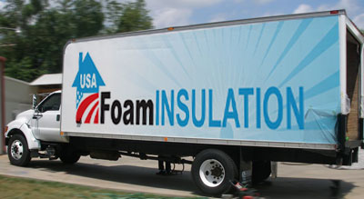 Foam Insulation Mobile Spray Rig